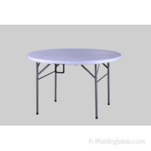 Table Pliante Ronde En Demi Table